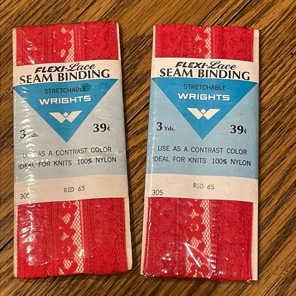Flexi-Lace Seam Binding/Lot of 28